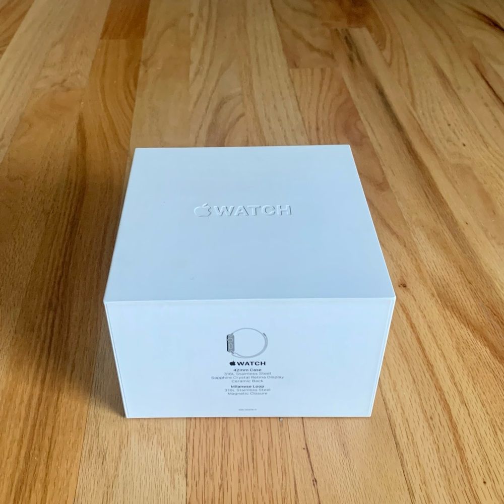 Apple Watch Box And Case Only